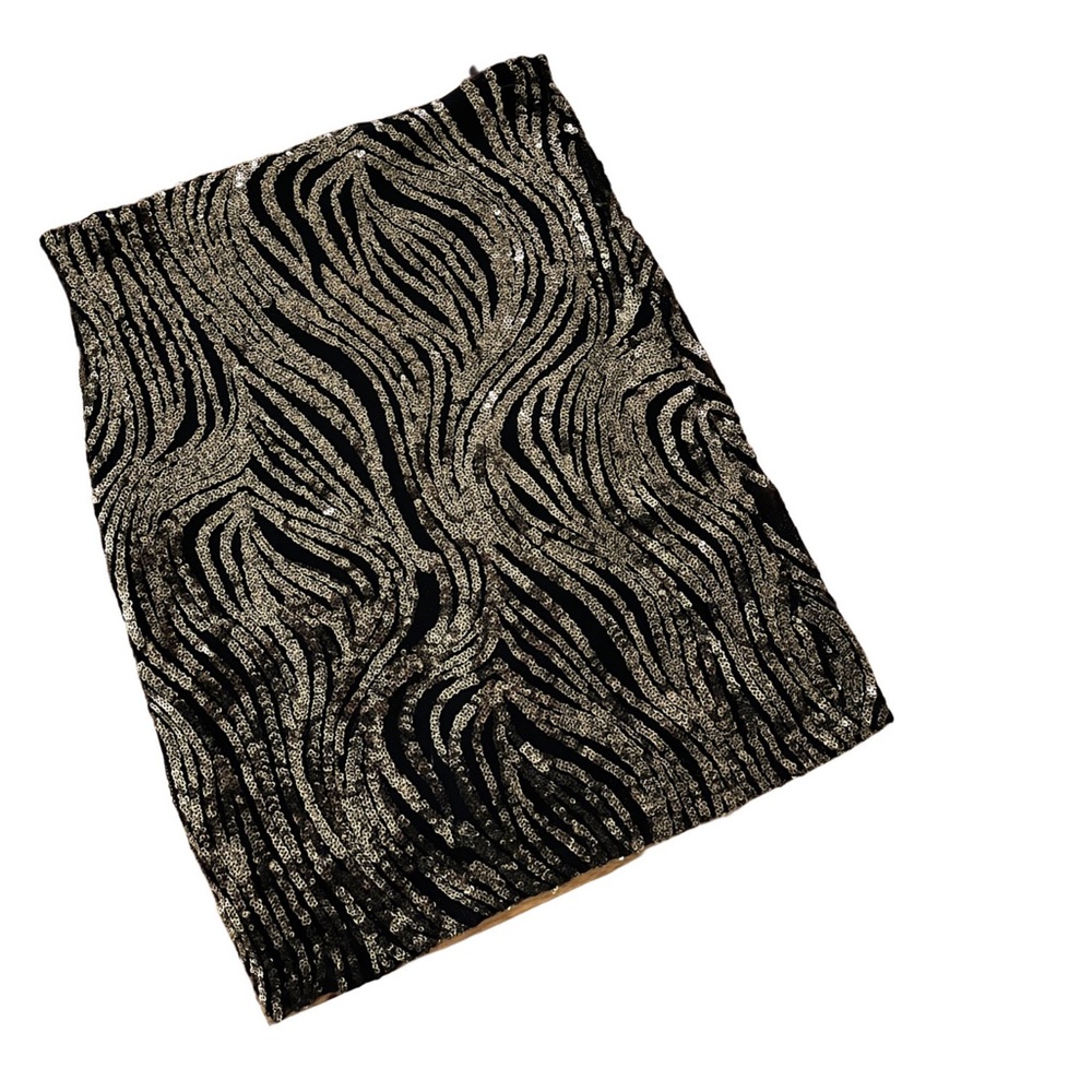 Sequin Pencil Skirt
